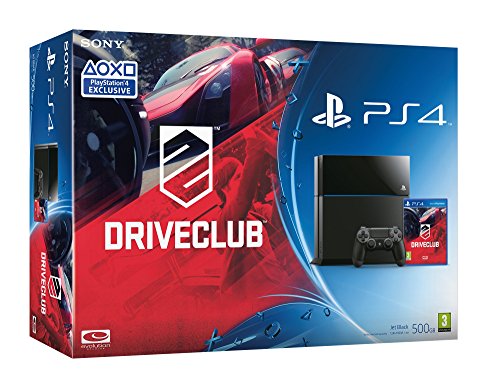 PlayStation 4 Console [Black] with Driveclub Play Station4 (PS4)